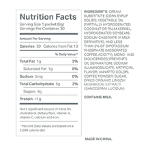 Load image into Gallery viewer, CAFFÉ LATTE | Coffee and Creamer with Reishi Mushroom Extract | 30 Packets