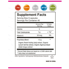 Load image into Gallery viewer, CLEANSE | Natural Detox Liver Health Supplement with Goji, Reishi, and Agaricus Mushroom Extract | 120 Capsules