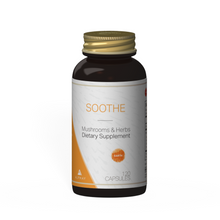 Load image into Gallery viewer, SOOTHE | Digestive Health Supplement with Reishi, Shiitake & Lion's Mane Mushroom Extract | 120 Capsules